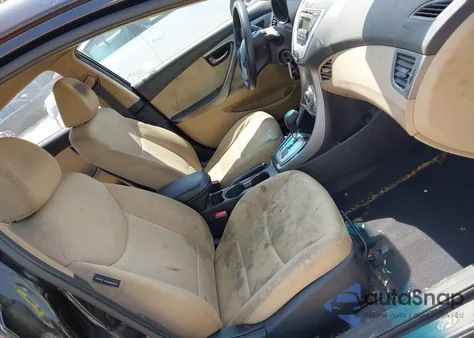 2012 Hyundai Elantra Gls (Ulsan Plant) from USA, damaged, VIN KMHDH4AE6CU318189